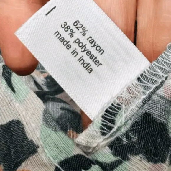 Lane Bryant Classic One Shoulder Ruffle Front Top Floral 16 Summer Celebration - Picture 6 of 6